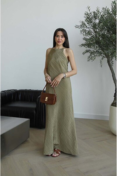 Havoş Khaki Plazz Dress