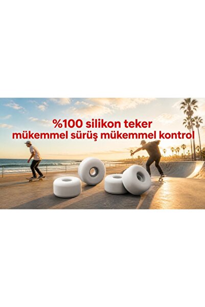 Element's % 100 Silikon Kaykay Tekeri (52mm)