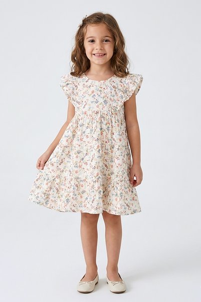 Dmb Girl's Ruffle Dress