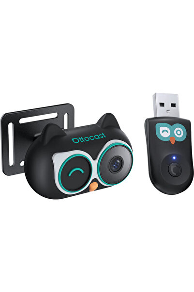 Ottocast Adaptor multimedia 2-in-1 Wireless CarPlay & Android Auto + Baby vid...