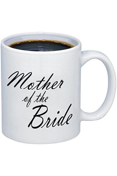NASAQ Ceramic Coffee Mugs Gifts for Mother of the Bride Pb202 (11 Oz.)