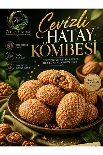 doğalürünlerzehrahanım CEVİZLİ HATAY KÖMBESİ (500 GR)