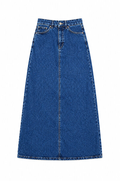 Bint Kaab Denim maxi etek