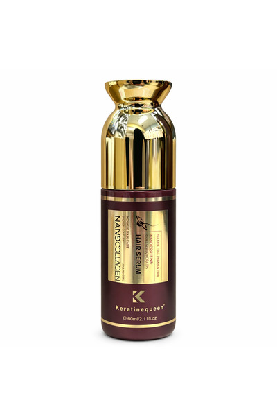 Keratine queen Ser de păr Keratin Queen Nano Collagen 60ml – Reparare intensi...