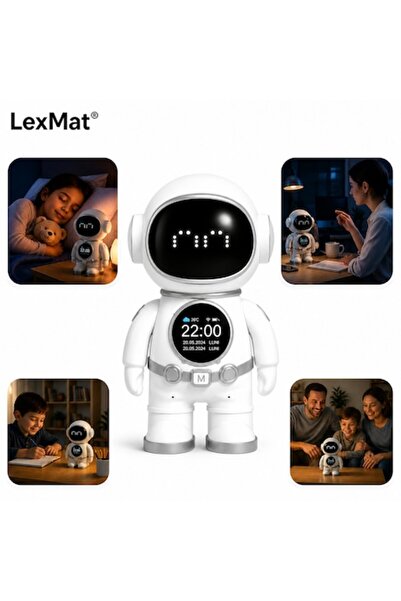 LexMat ® Robot inteligent AI Astronaut, Asistent vocal în limba romană, Tutor...