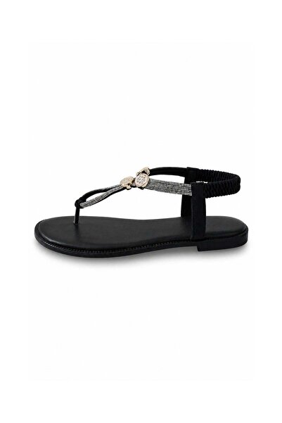 5in1Canpolat Black Stone Sandals 800