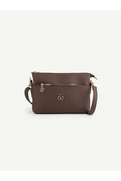 Mojeva Hub Quality Leather 3 Compartment Women's Shoulder Bag