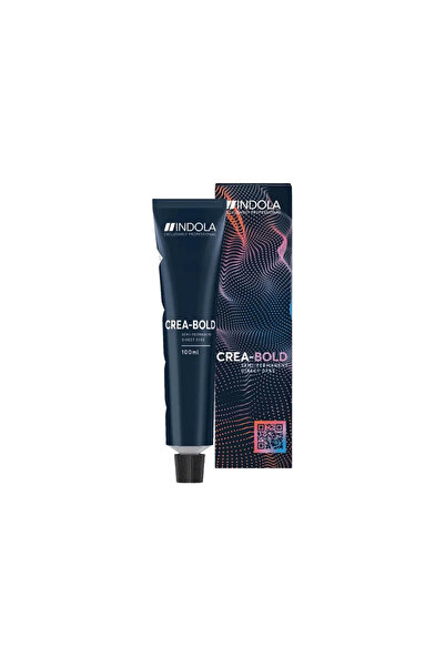Indola , Crea-Bold, Semi-Permanent Hair Dye, Bright Red, 100 ml