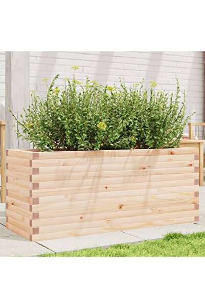 vidaxl Jardiniera de gradina, 110x40x45,5 cm, lemn masiv de pin