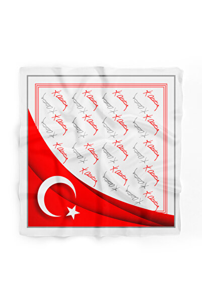 D scarf İstiklal Serisi Fular Bandana