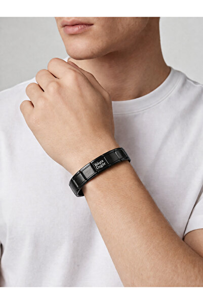 C&On Design Kişiye Özel Charm Bileklik - Yazılı Charm - Lazer Kazımalı - Hedi...