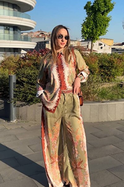 BRGCLOTHING Marka Model Z.mmer Tok Saten Gömlek Pantolon Takım