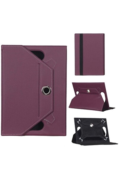 TURKTABLET Alcatel 1T 10 8082 Universal Standlı Tablet Kılıfı Pembe