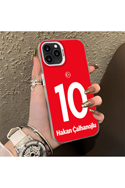 Hontinga iPhone 11 Pro Max Uyumlu Silikon Kenar Sert Arka Anti Düşme Kılıfı H...