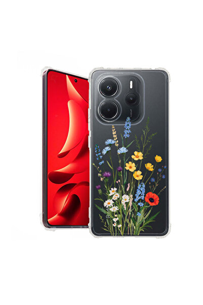 bestcase Θήκη Αντικραδασμική για Xiaomi Redmi Note 14 5G, Χαριτωμένο Ανθοδέσμ...