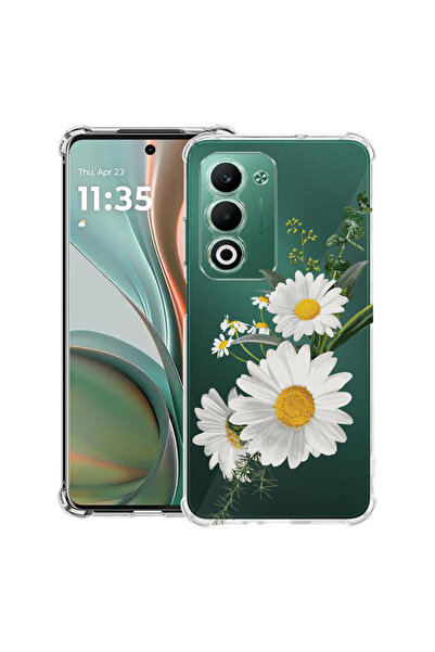 bestcase Husă Antișoc pentru OPPO A5, Florală - Margarete Minimaliste, 205205...