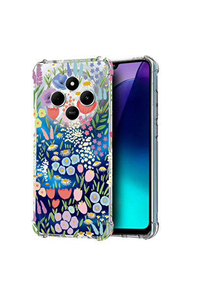 bestcase Αντικραδασμική Θήκη για Xiaomi Redmi 14C / Redmi A4 / Poco C75, Φλορ...
