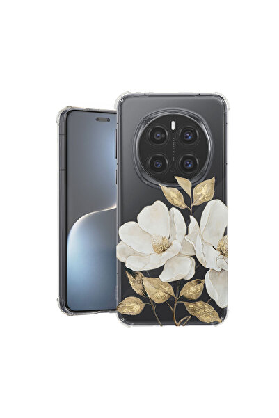 bestcase Husă Antișoc pentru Honor Magic7 Pro, Florală - Camelie Aurie, 19263...