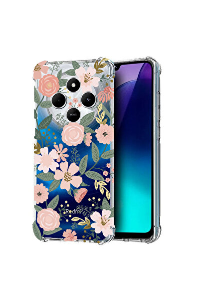 bestcase Αντικραδασμική Θήκη για Xiaomi Redmi 14C / Redmi A4 / Poco C75, Φλορ...