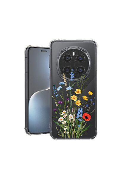 bestcase Αντικραδασμική Θήκη για Honor Magic7 Pro, Χαριτωμένο Ανθοδέσμη με Λο...