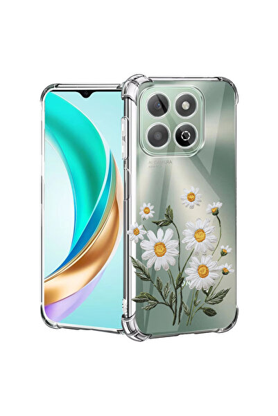 bestcase Противоударен калъф за Honor 400 Smart / X7d, Флорален - Минималисти...