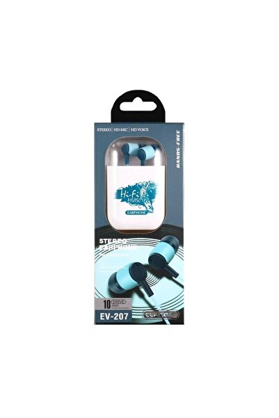 OEM Ενσύρματα ακουστικά – EV-207 – 202296 – Μπλε