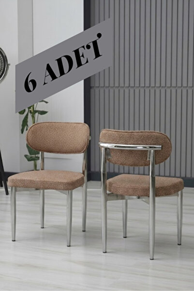 JoyMassa POLO SANDALYE NİKEL AYAK 6 ADET