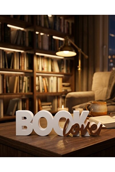 NEXUSS DESIGN Book Lover Dekoratif Biblo – Kitap Severlere Özel Modern Masa Ü...