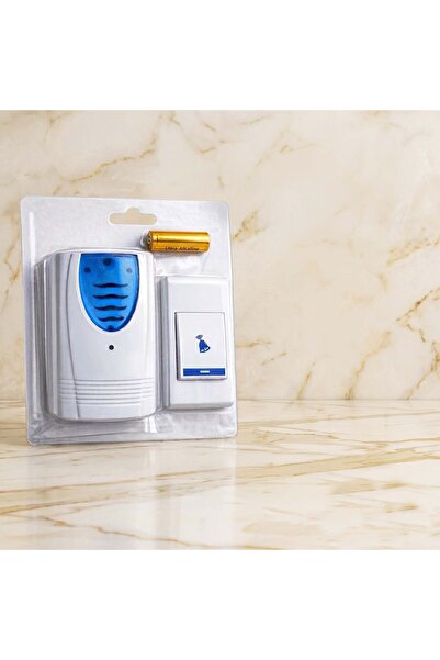 ticimark Kablosuz Kapı Zili Seti – Pilli Ev Tipi Doorbell – Çoklu Melodi Seçe...