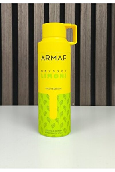 Armaf ODYSSEY LIMONI 6.8 OZ CAN BODY SPRAY FOR MEN