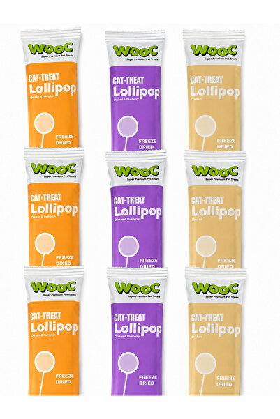 Wooc Super Premium Pet Treats Dondurularak Kurutulmuş Karışık Lezzetli Kedi L...