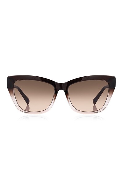 Daniel Klein Acetate Çerçeve UV400 Korumalı Kahverengi Renk Orijinal Kadın Güneş Gözlüğü 57 Ekartman DKGG7362C2