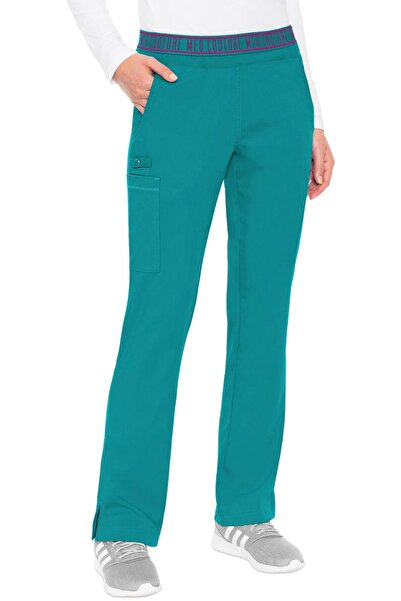 Med Couture Pantaloni medicali de damă Touch MC7739, Albastru turcoaz