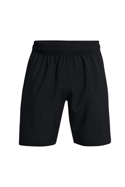 Under Armour A1383356-001 شورت رجالي قصير منسوج من Ua Tech وبنطلون كابري أسود