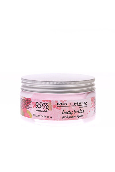meli melo Unt de corp cu piper roz si litchi 200 ml