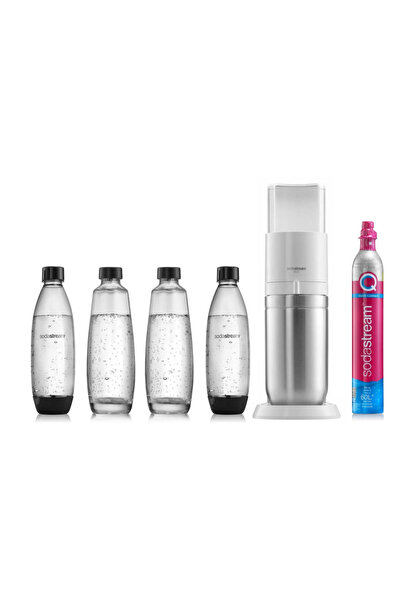 sodastream DUO Megapack White Συσκευή Παρασκευής Ανθρακούχου Νερού