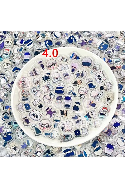 Choice8 Bandai Maybe Repeat 50pcs-4.0-Jujutsu 50PCS Jujutsu Kaisen Anime Ryom...