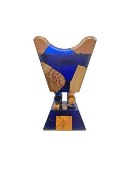 lovecrazy Incense burner made of premium wood, infused with high-density resi...