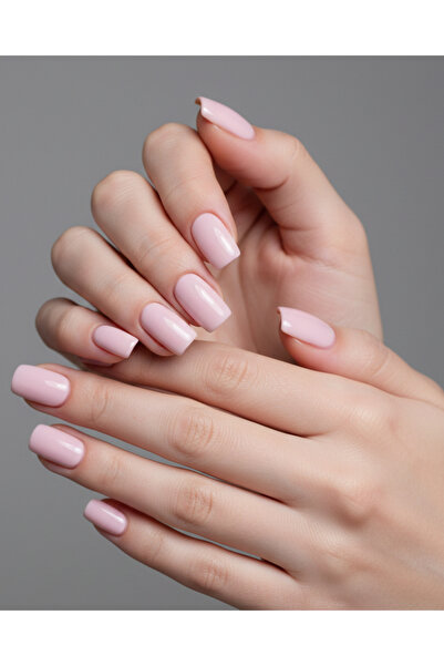 Snap Up Nails Petal Cream Doğal Görünümlü Squoval Medium Press On Tırnak