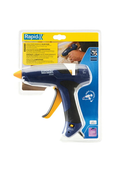Rapid 5000444, Glue Gun EG280, blue, max 350W, flow rate 600g/h, 200°C, funct...