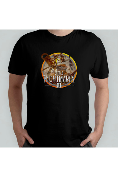 Pixxa Little Nightmares 3 Iii Unisex 100% Cotton Crew Neck T-Shirt