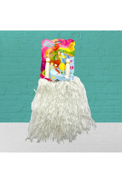 Lisinya Show White Wagon Pompom
