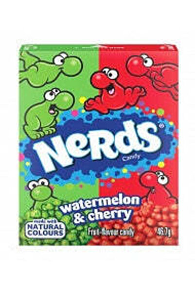 Candy Dav Nerds Pepene roșu și Cireșe (36 x 47g)
