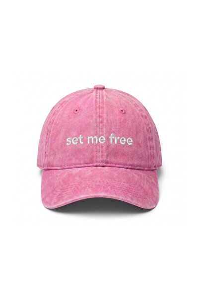 Tresore ''set me free'' Κεντημένο καπέλο μπέιζμπολ που πλένεται / ''set me fr...