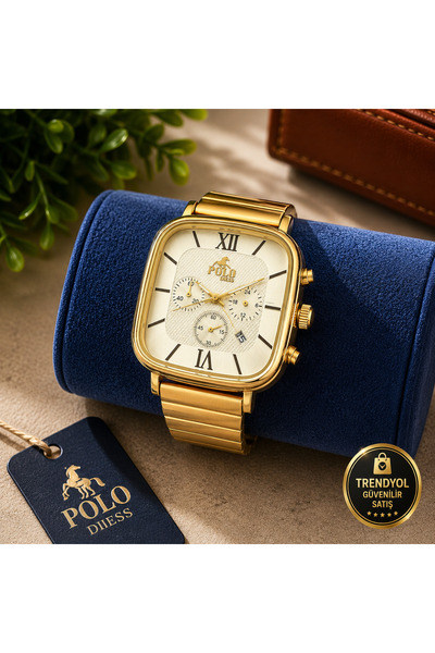 Polo diess Polo diees erkek kol saati/tüm fonksiyonları aktif/su geçirmez
