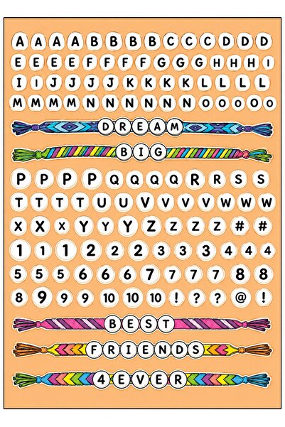 YEAP OFFICE Colorful Alphabet Educational Sticker Set – Letter Learning Stick...