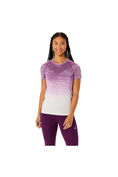Asics Top de damă fără cusături, cu mâneci scurte, mărimea M