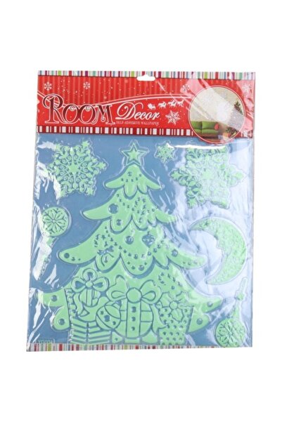 Goliat Set de autocolante decorative fluorescente pentru ferestre, Goliat, cu...