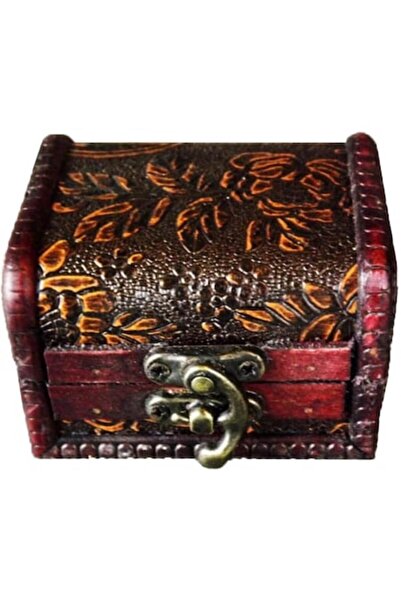 Goliat Jewelry Box, Brown, 9x6x7 cm