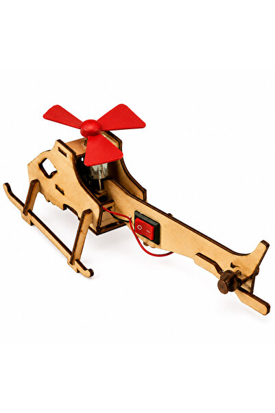 çilekrobotik STEM Pilli Helikopter